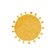 4MURS Tapis Sunshine Jaune soleil