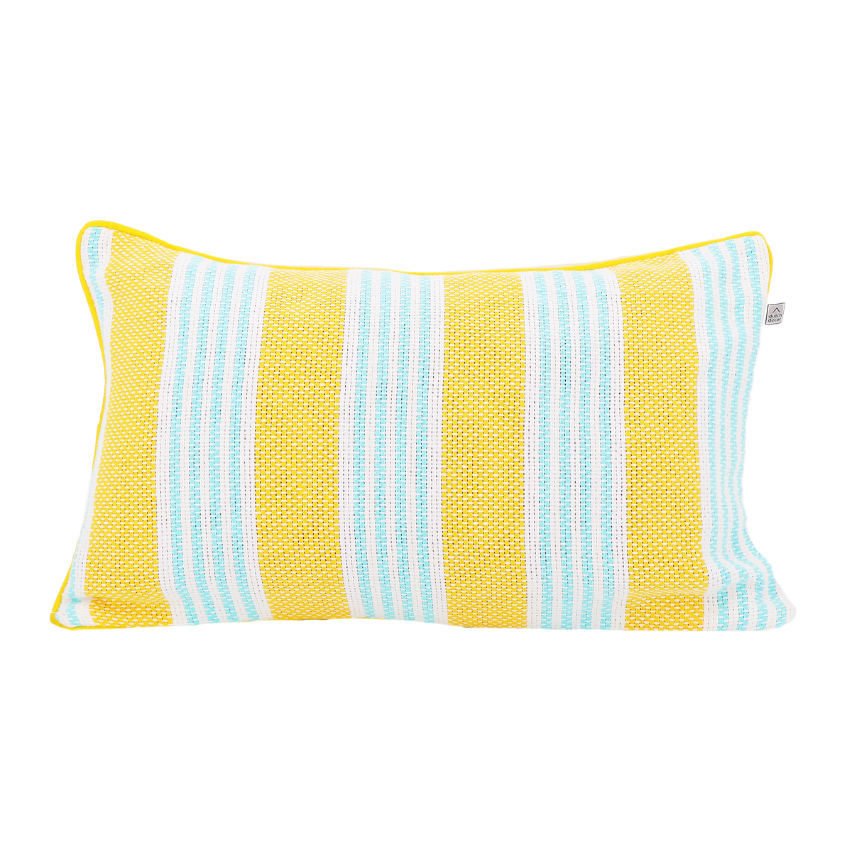 Coussin Grasso Jaune/bleu