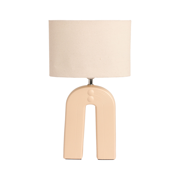 Lampe à poser Osiris Beige rosé