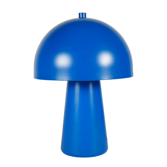 Lampe champignon SILO coloris bleu franc 29,5 x 21 cm