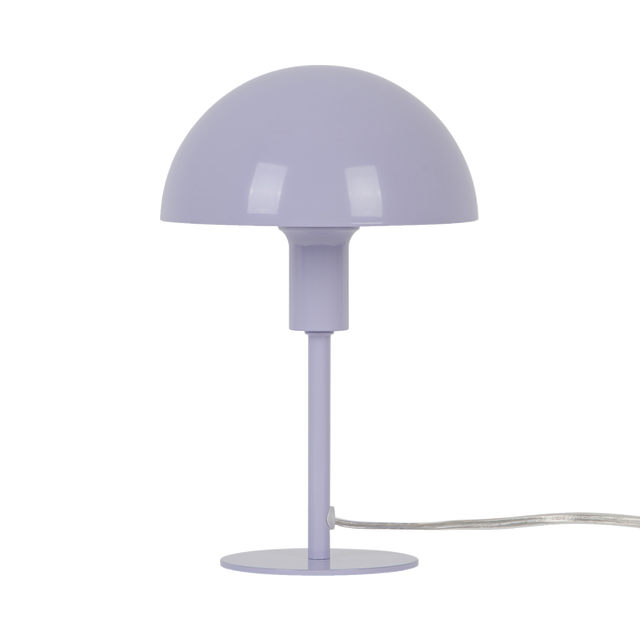 Lampe champignon ELLEN coloris ultra parme 25 x 16 cm