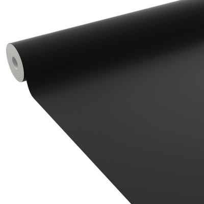 4MURS Papier peint intissé Opal Noir Lisse