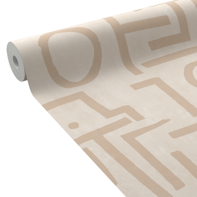 4MURS Papier peint intissé NAMIB coloris sable beige