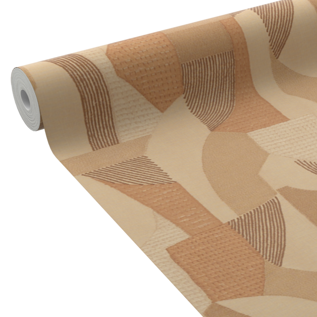 4MURS Papier peint intissé DAMARA coloris terracotta