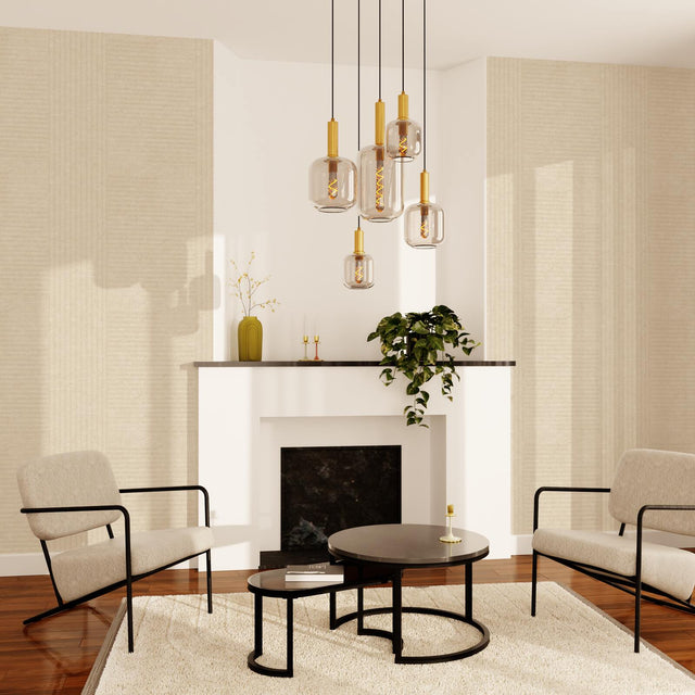 4MURS Papier peint intissé ANTIGONE coloris sable beige