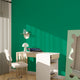 4MURS Papier peint intissé Opal Vert urbain Lisse