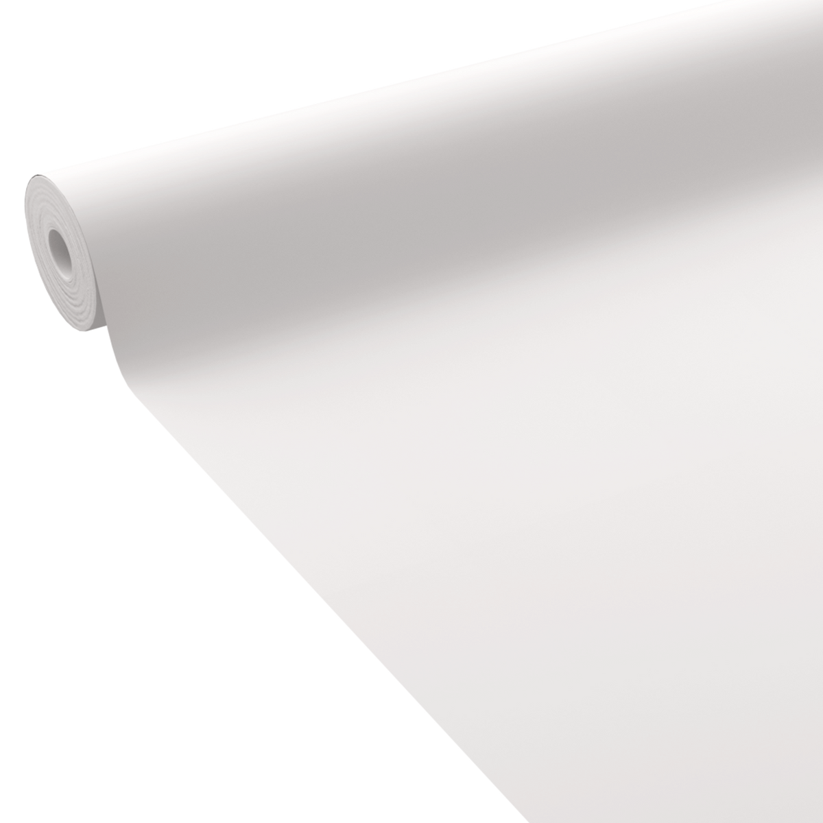 4MURS Papier peint intissé Opal Blanc coton Lisse