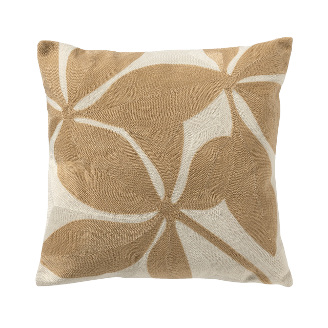 Coussin LYNN coloris sable 45 x 45 cm