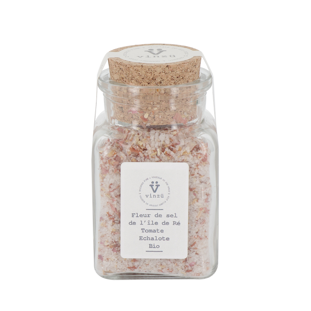 VINZÜ Sel et poivre TOMATE ÉCHALOTE