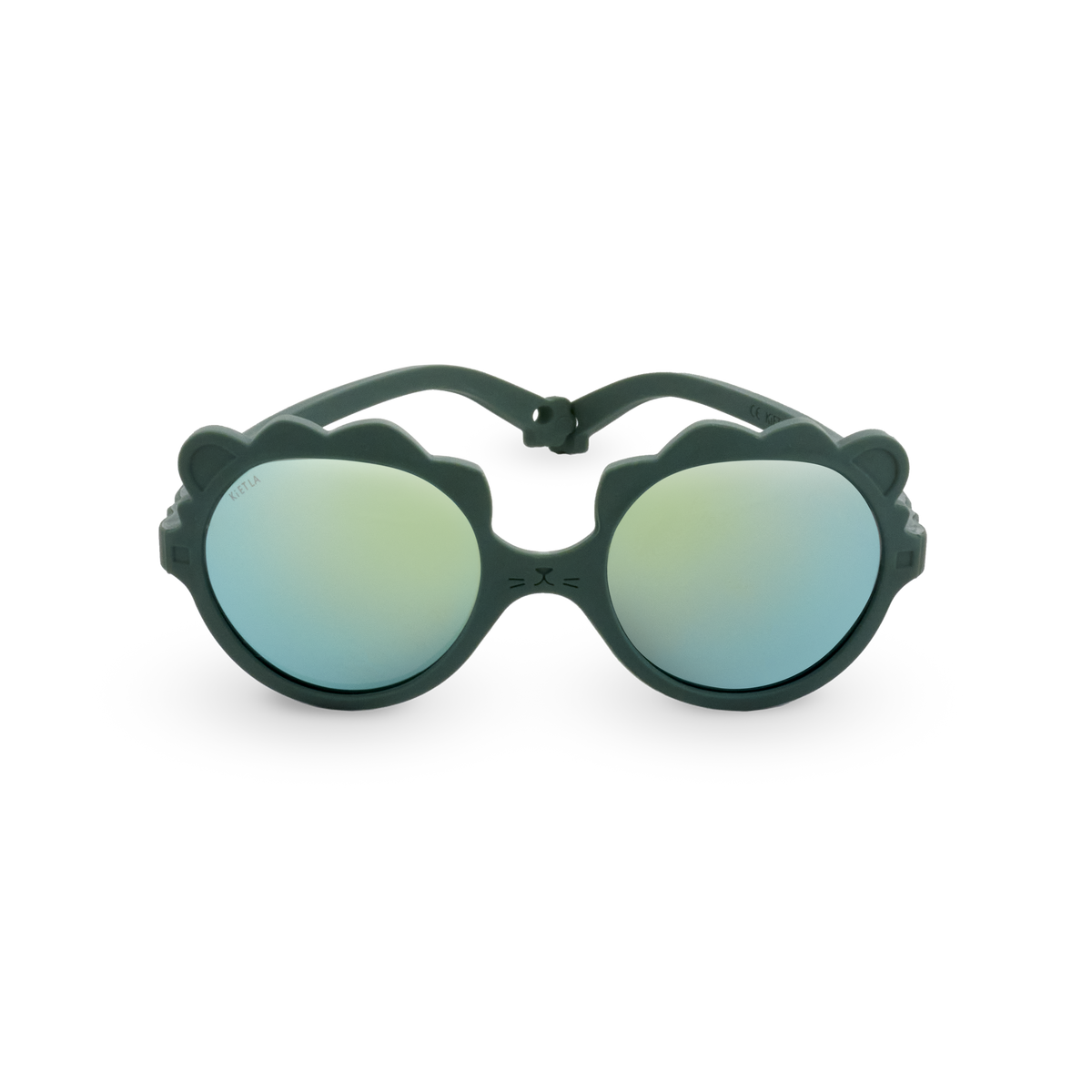 KI ET LA Lunettes de soleil Lion Vert - 1 à 2 ans