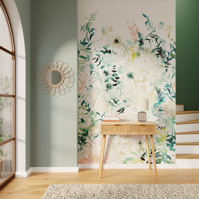 4MURS Papier peint panoramique L Canopee Multicolore Satiné