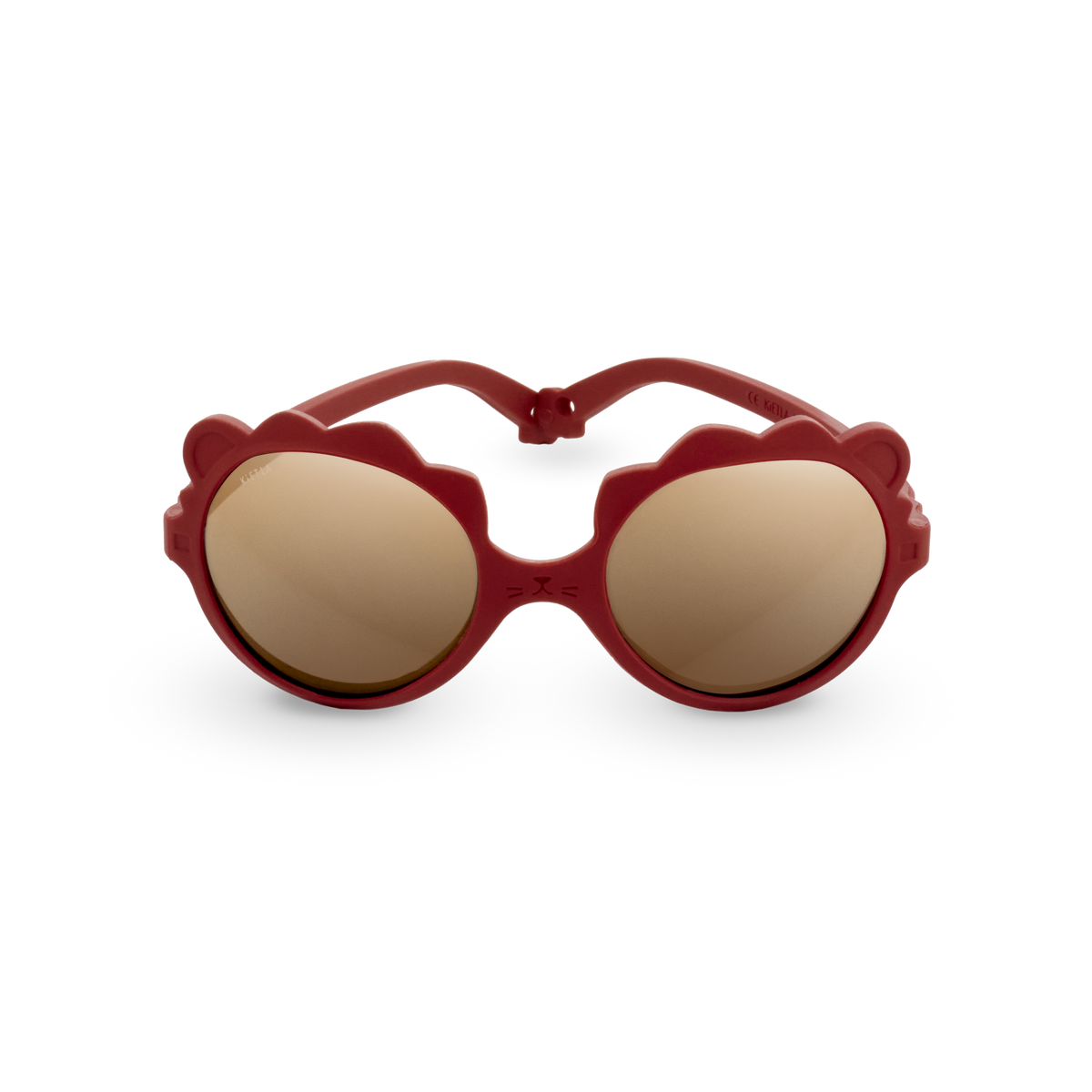 KI ET LA Lunettes de soleil Lion Terracotta - 0 à 1 an