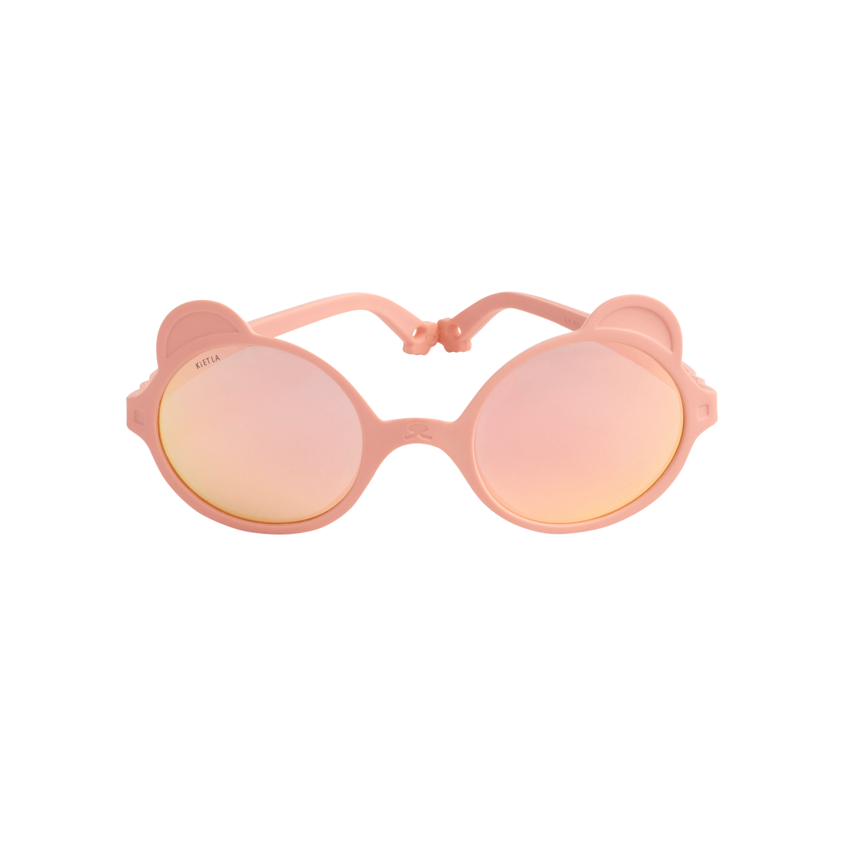KI ET LA Lunettes de soleil Ours Pêche - 1 à 2 ans