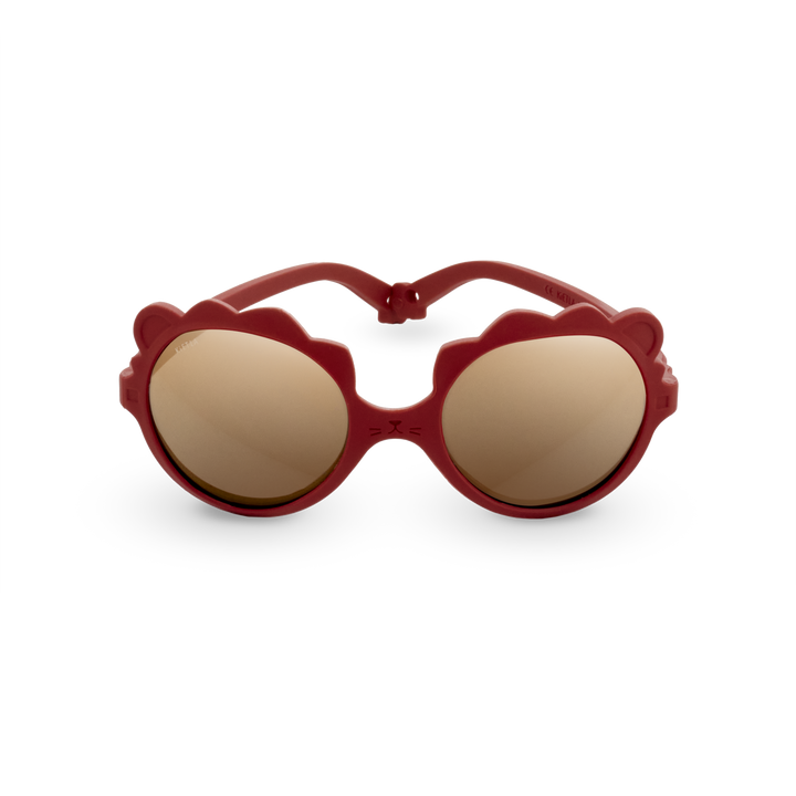 KI ET LA Lunettes de soleil Lion Terracotta - 1 à 2 ans