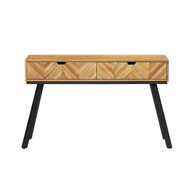 4MURS Console FARROW coloris Teck naturel