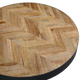 4MURS Table basse Farrow Teck naturel