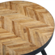 4MURS Table basse Farrow Teck naturel