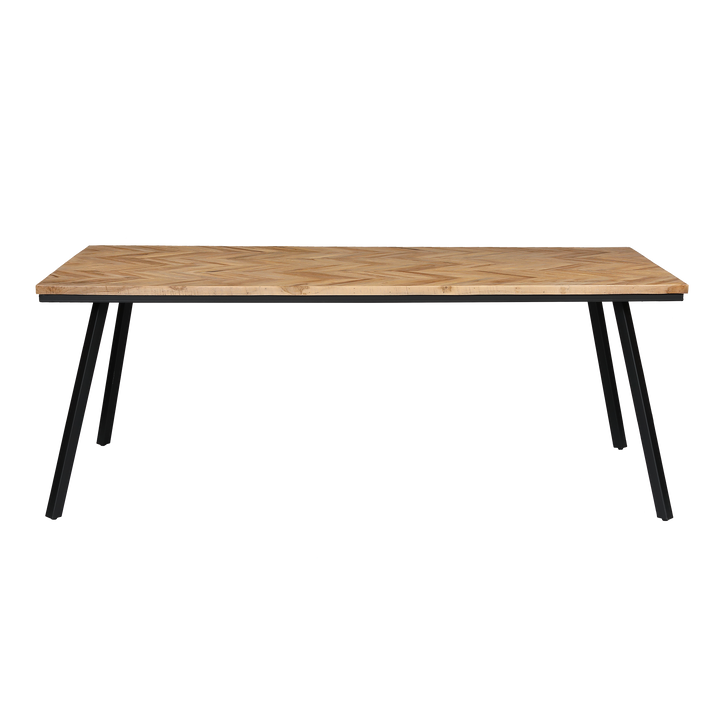 4MURS Table de salle à manger Farrow Teck naturel