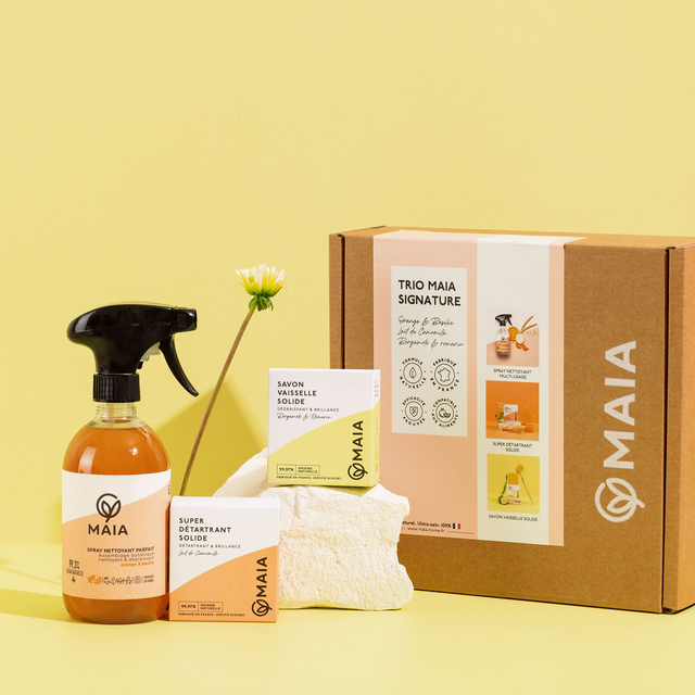 MAIA Coffret TRIO SIGNATURE coloris orange