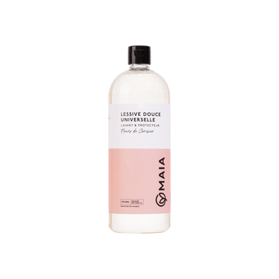 MAIA Lessive Douce universelle fleur de cerisier Corail 1L