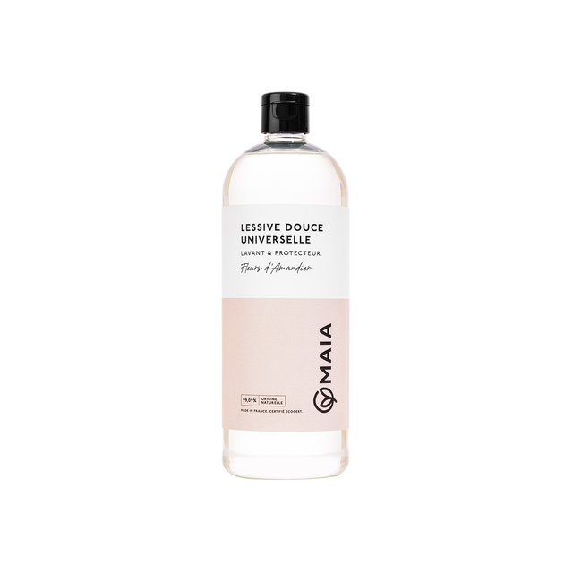 MAIA Lessive DOUCE UNIVERSELLE FLEUR D'AMANDIER rose clair