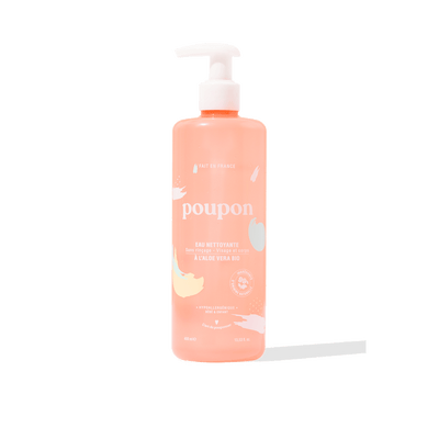 POUPON Soin corps Eau nettoyante visage et corps Orange Fleur d’oranger 500ML