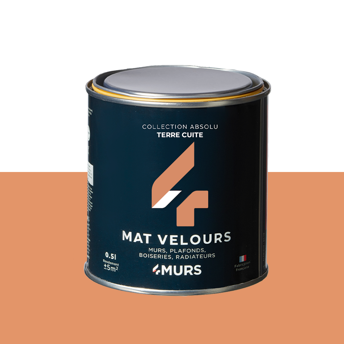 ABSOLU Peinture Absolu Terre cuite Mat 0,5L