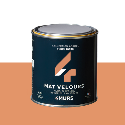 ABSOLU Peinture Absolu Terre cuite Mat 0,5L
