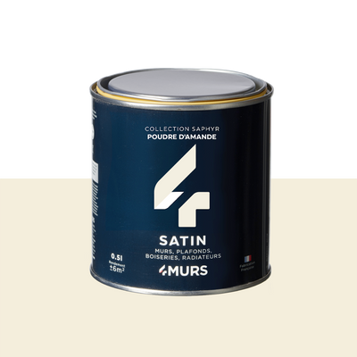 SAPHYR Peinture Saphyr Poudre d'amande Satiné 0,5L