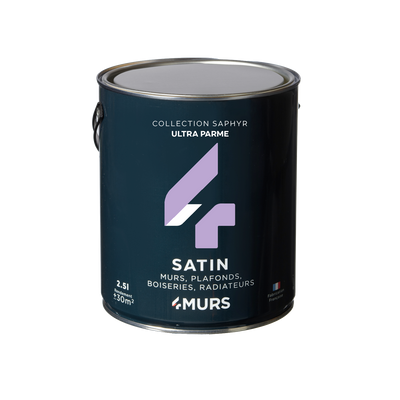 SAPHYR Peinture Saphyr Ultra parme Satiné 2,5L
