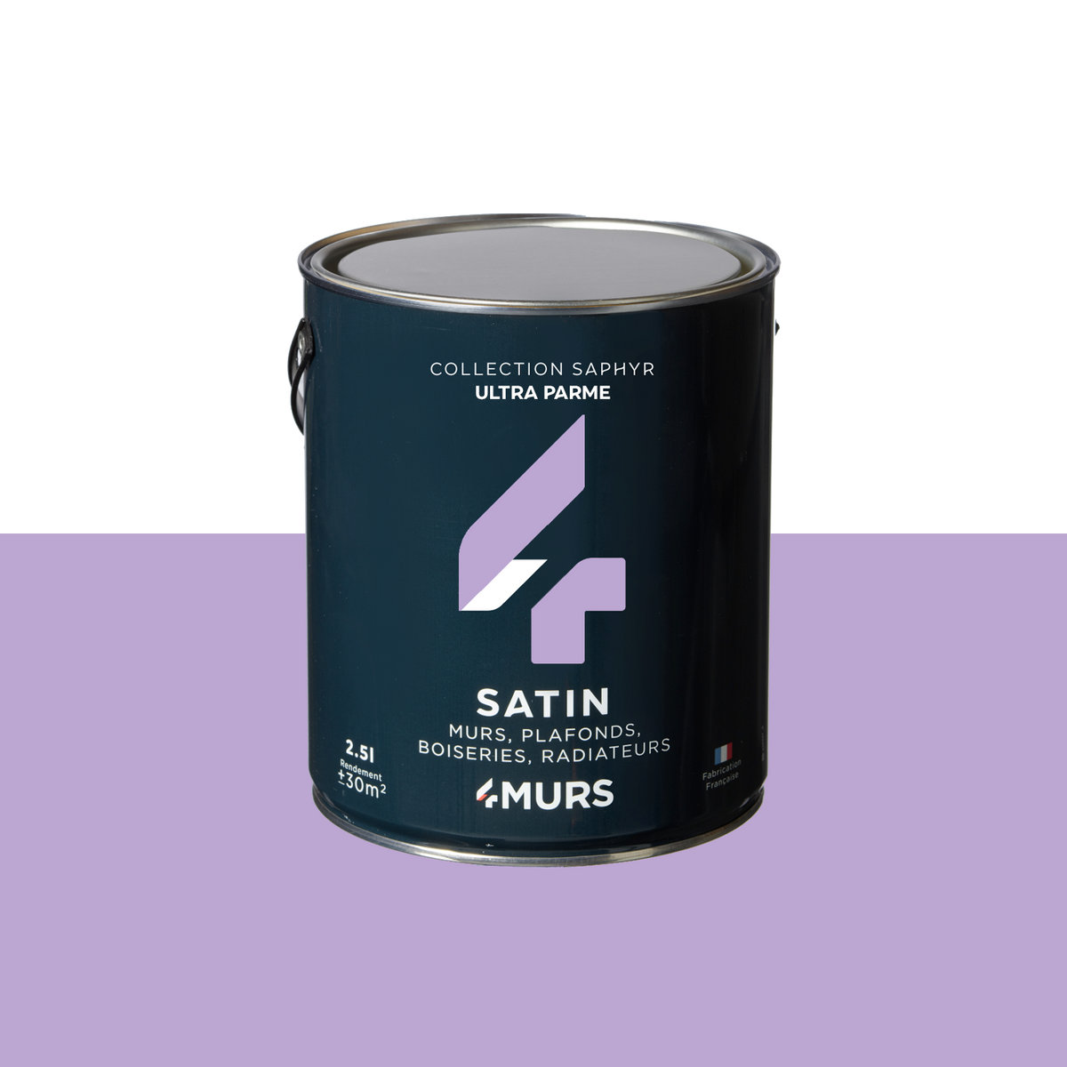 SAPHYR Peinture Saphyr Ultra parme Satiné 2,5L