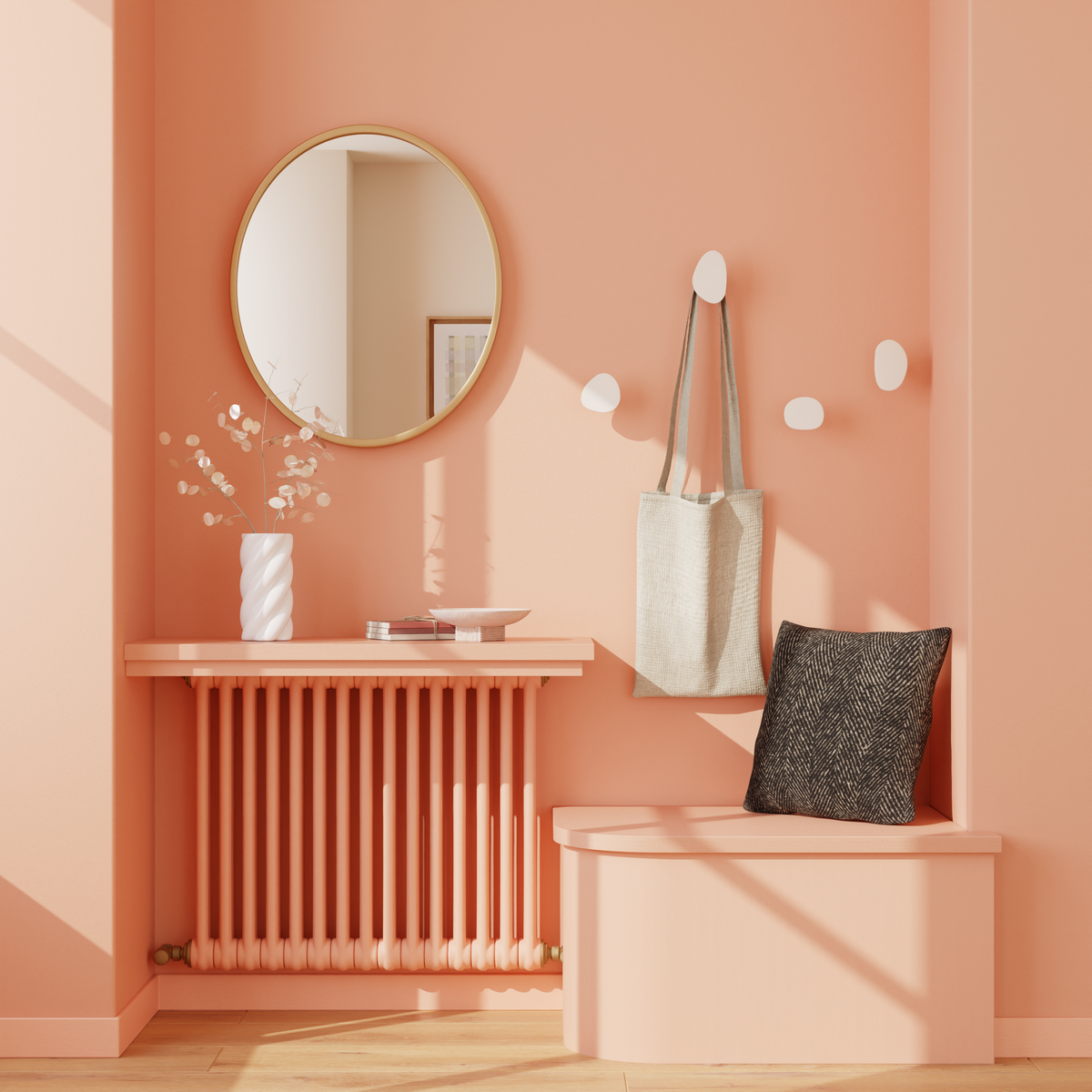 SAPHYR Peinture Saphyr Pink pêche Satiné 0,5L