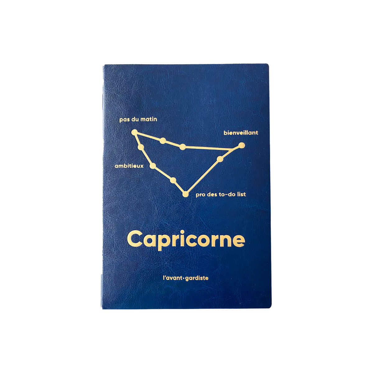 L'AVANT GARDISTE Carnet Astro capricorne Bleu