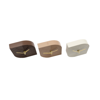 Horloge Liv Terracotta / beige / brun
