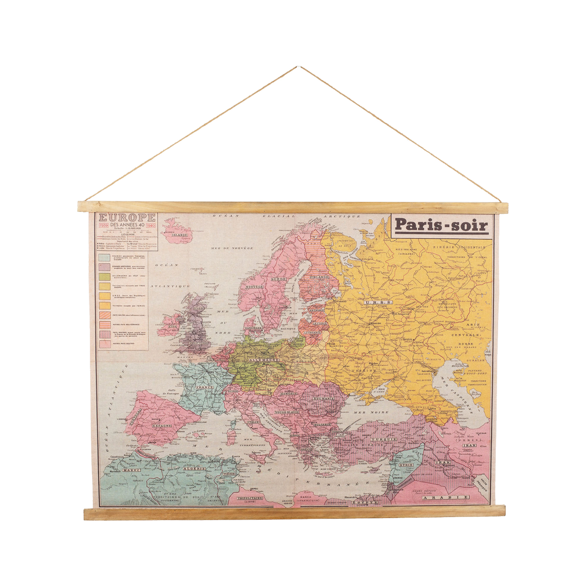 Kakémono déco Europea Multicolore