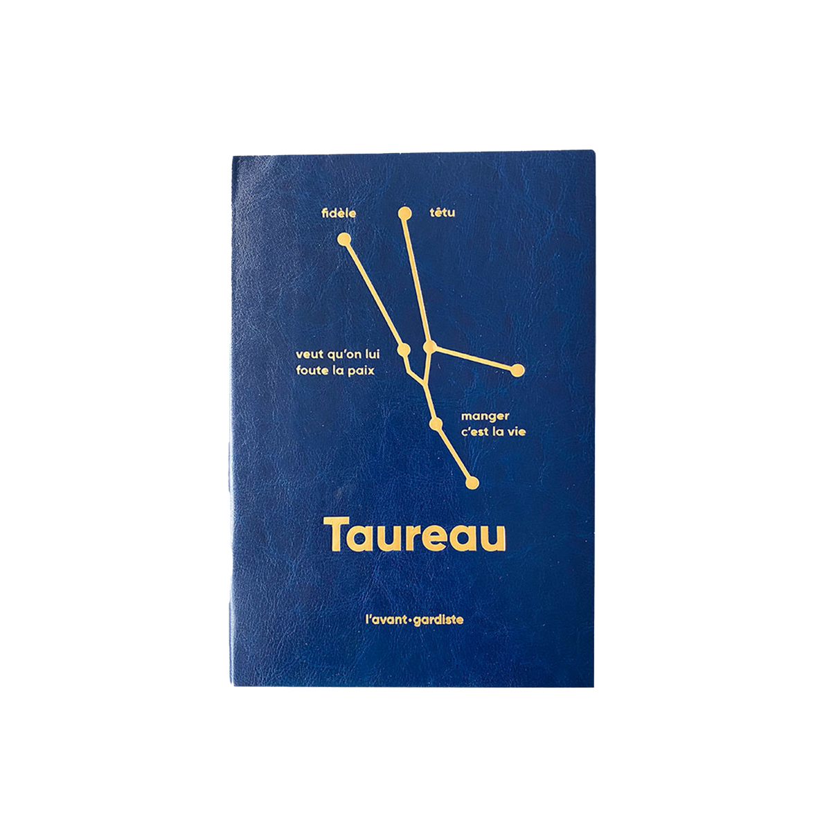 L'AVANT GARDISTE Carnet Astro taureau Bleu