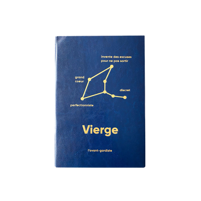 L'AVANT GARDISTE Carnet Astro vierge Bleu