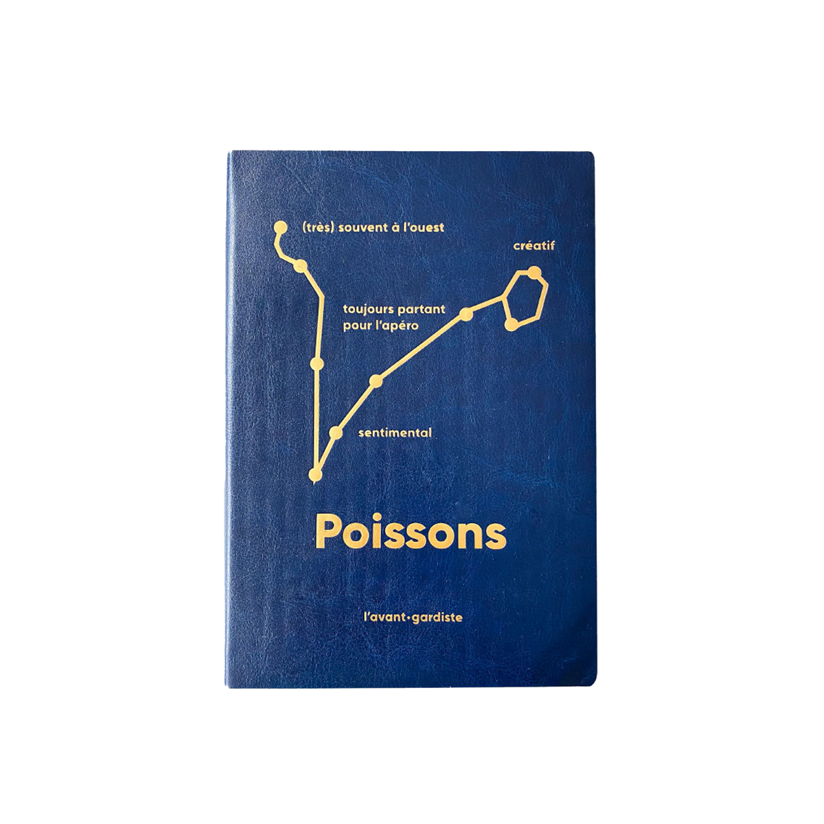 L'AVANT GARDISTE Carnet Astro poisson Bleu