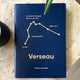 L'AVANT GARDISTE Carnet Astro verseau Bleu