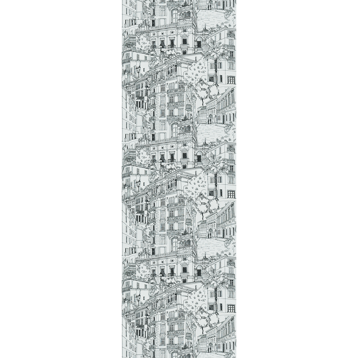 Papier peint intissé Montmartre Noir et blanc