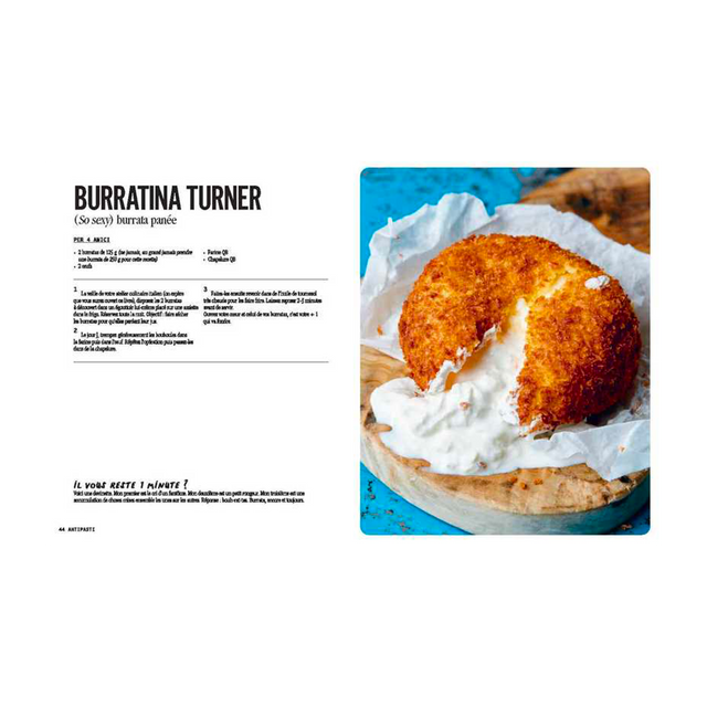 Marabout Livre culinaire BIG MAMMA - CUISINE ITALIENNE EN 30 MINUTES (DOUCHE COMPRISE !)