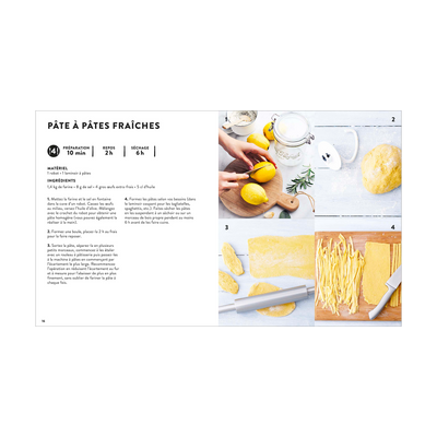 HACHETTE PRATIQUE Livre cuisine Italie Blanc