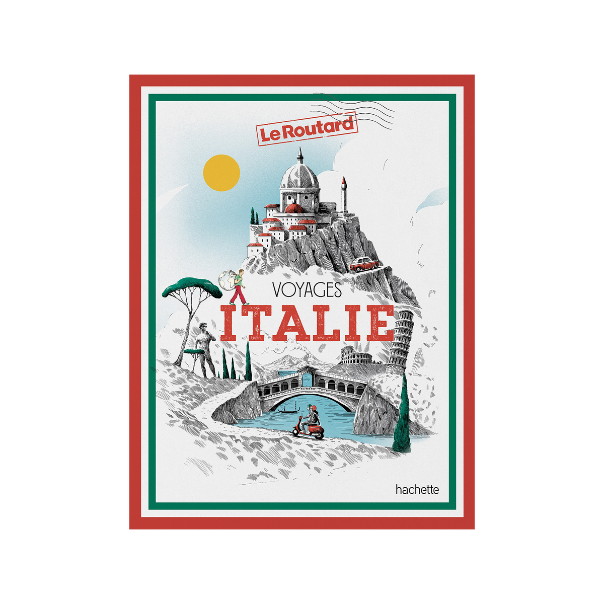 HACHETTE PRATIQUE Livre voyage et nature Voyage italie Blanc