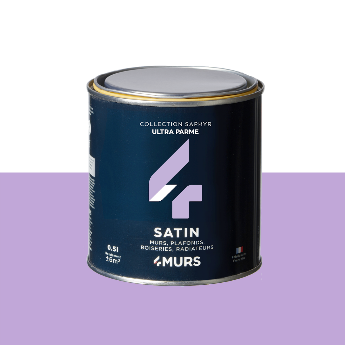 SAPHYR Peinture Saphyr Ultra parme Satiné 0,5L