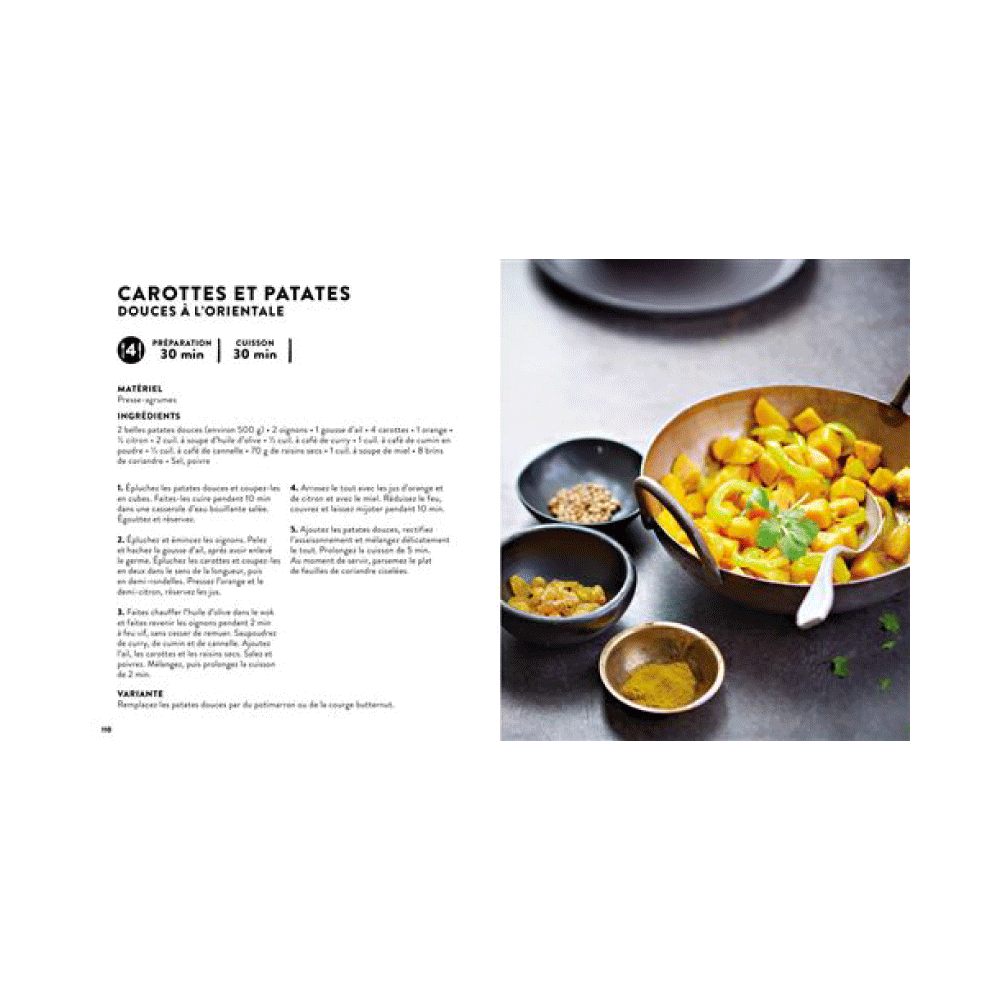 HACHETTE PRATIQUE Livre cuisine Wok Noir