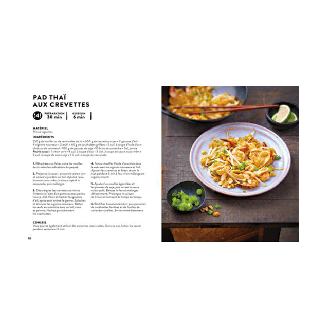 Hachette Pratique Livre culinaire WOK