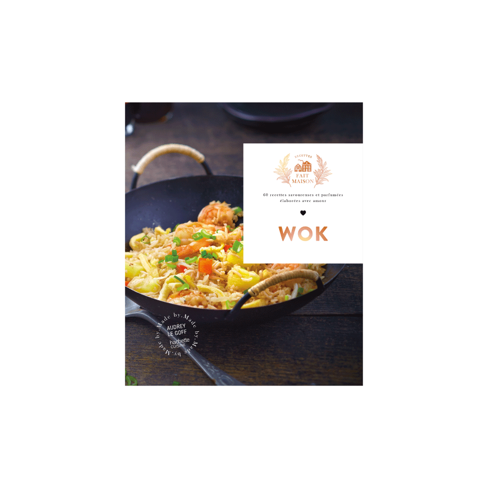 HACHETTE PRATIQUE Livre cuisine Wok Noir
