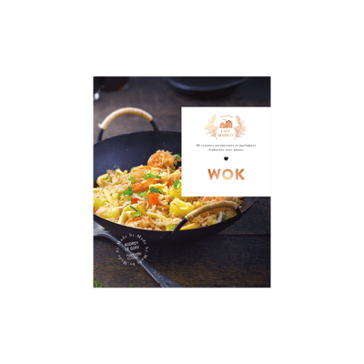 HACHETTE PRATIQUE Livre cuisine Wok Noir
