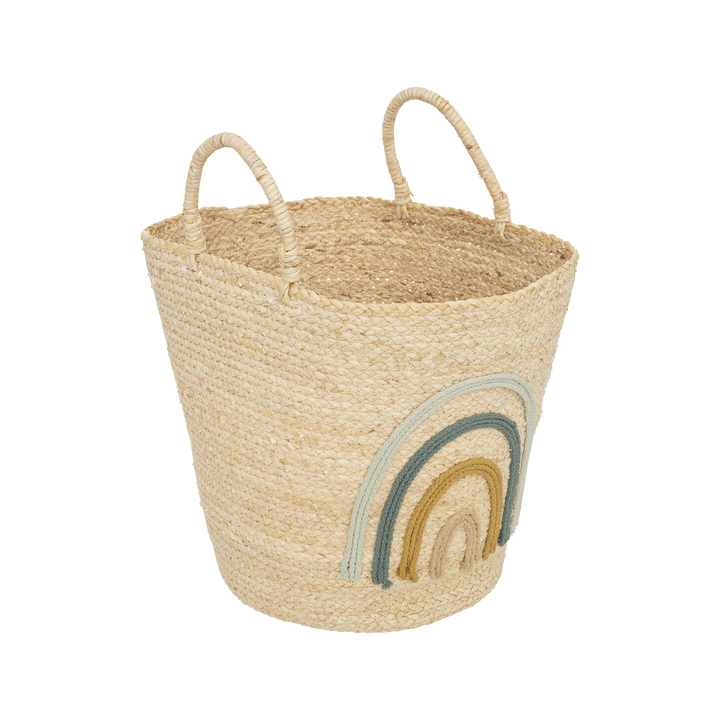 Panier de rangement Arc en ciel Multicolore