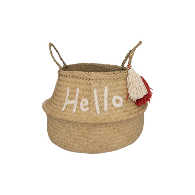 Panier de rangement Hello Beige